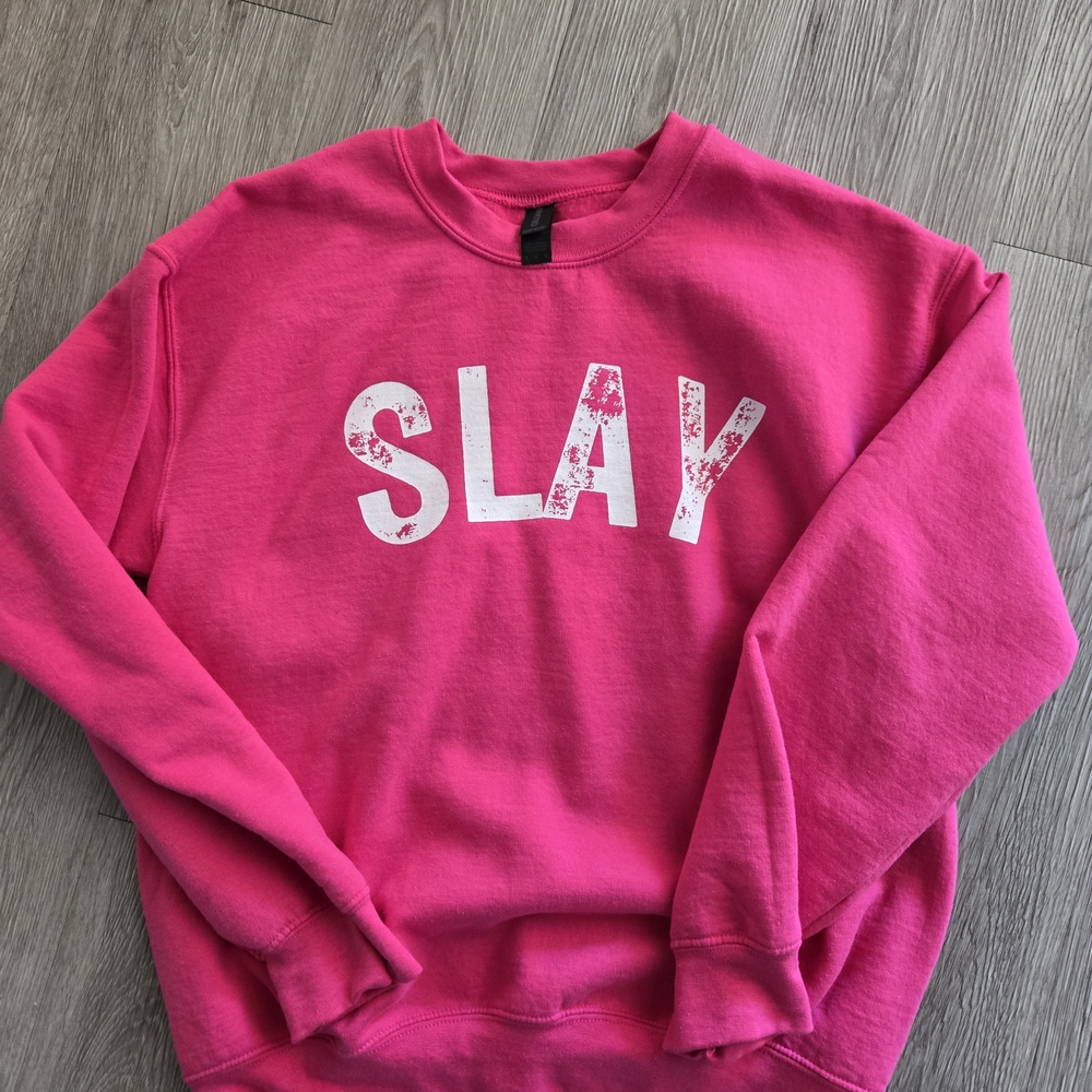 Pink 'SLAY' Sweatshirt